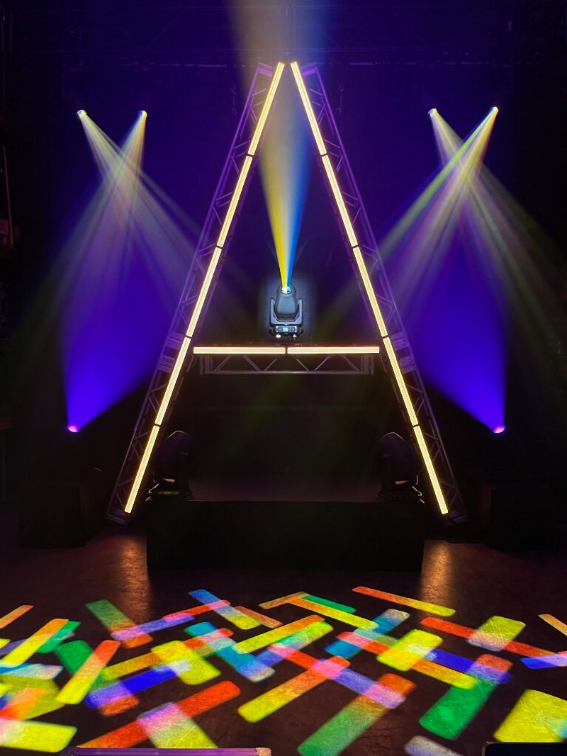 the afterglow tests of led work lights