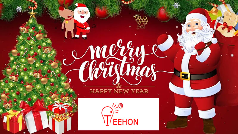 Merry Christmas e-card from Teehon LED
