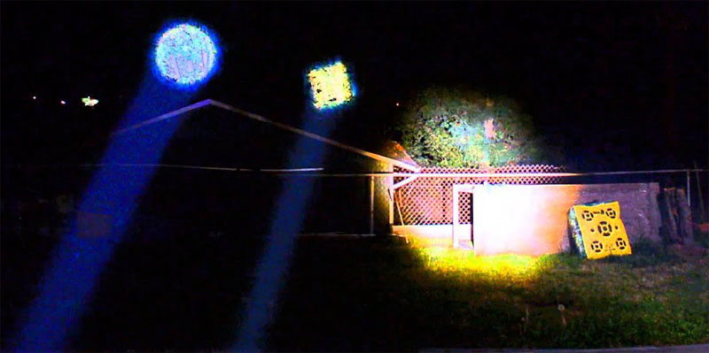 demonstration of circular and square beam type